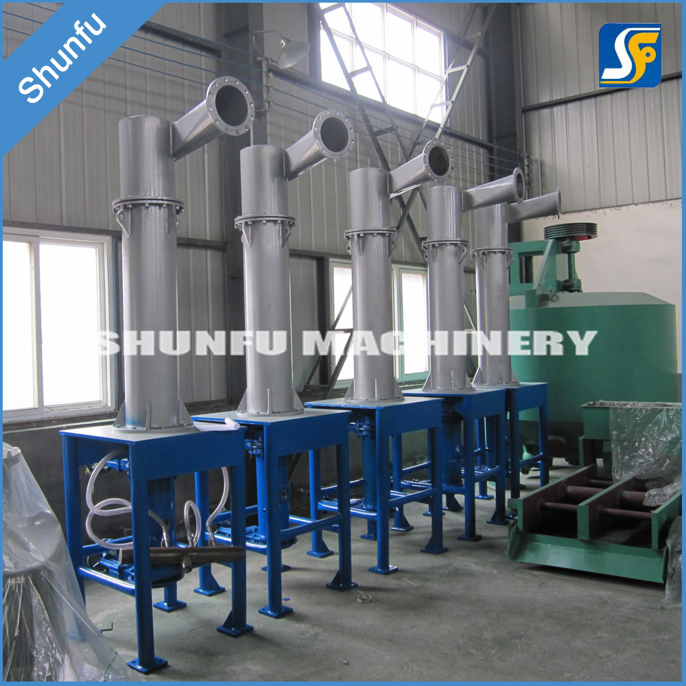 雙錐體高效高濃除沙器